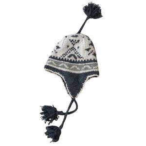 VINTAGE RW & Co. Fleece Lined Wool Earflap Beanie